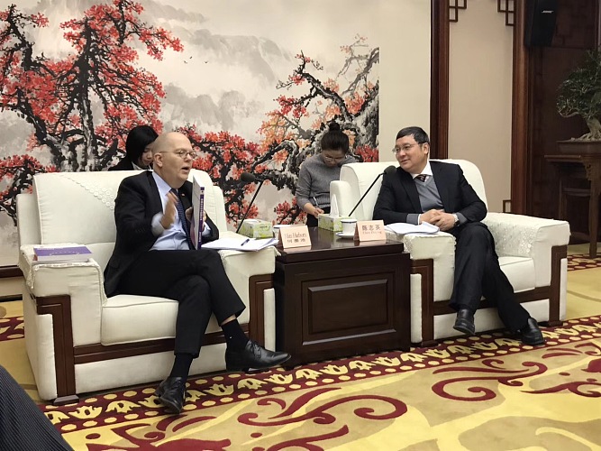 European Chamber President Met Vice Mayor of Guangzhou Municipality